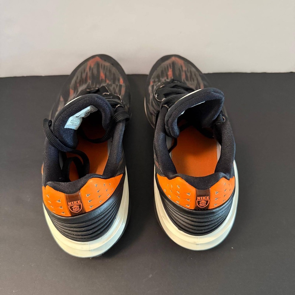 Nike Air Zoom GT Cut 2 Black Total Orange Basketball Shoes DJ6015-004 Mens 9.5 - Picture 12 of 16